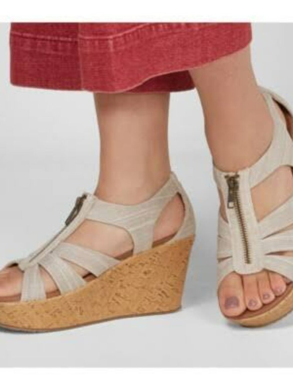 Merona Meredith Espadrille Wedge Sandals i Sandals in Beige